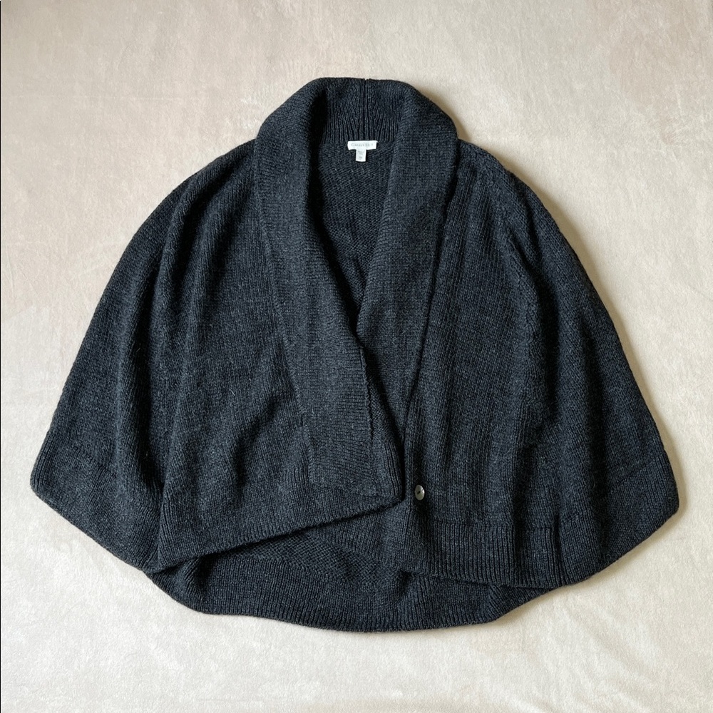 Garnet Hill Baby Alpaca Oversized Shawl Cardigan. Women’s Size XS